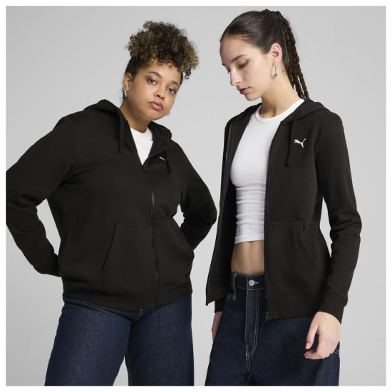 Puma Γυναικεία ζακέτα Essential Fleece Full-Zip Hoodie